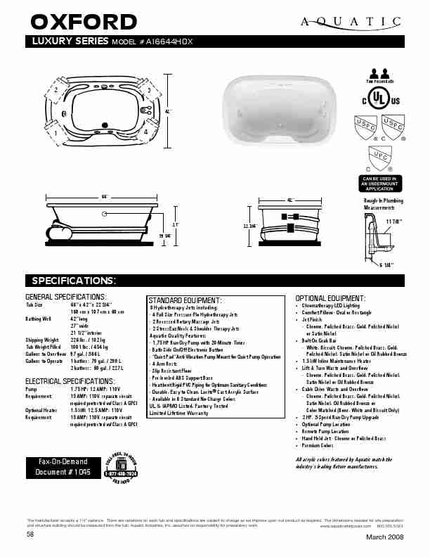 Aquatic Indoor Furnishings AI6644H0X-page_pdf